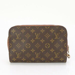 Louis Vuitton Monogram Orsay Shoulder Bag Clutch Business Tote